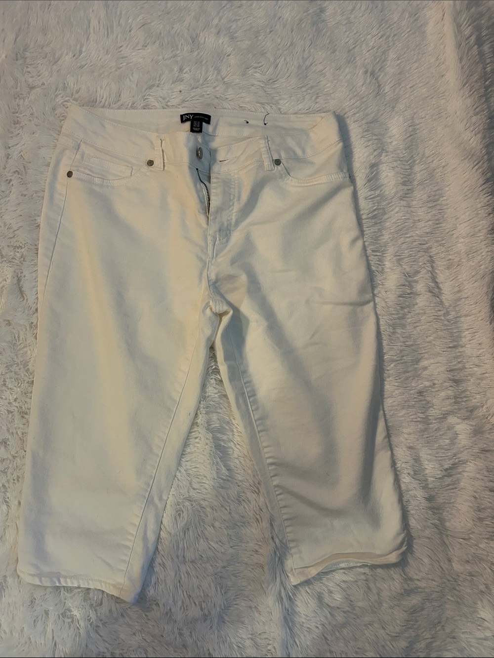 Jones New York White Cropped capri Jeans - Women